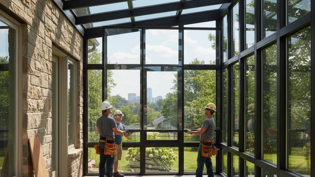 Glass Sunroom Installation Experts Serving Kansas City, KS