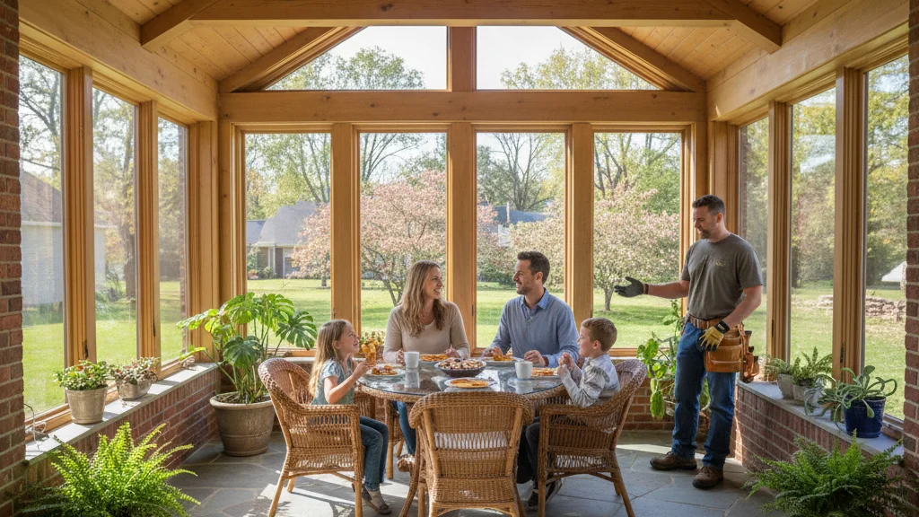 Three-Season Sunroom Builders in Independence, Missouri